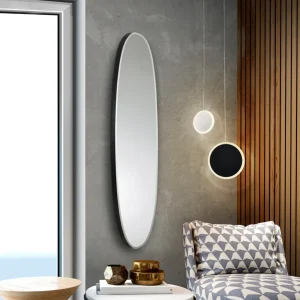Aries Espejo Oval136X36 Negro