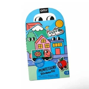 PEGATINAS REUTILIZABLES OMY ·MONTESSORI VROOM·
