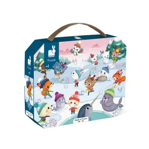 PUZZLE JANOD +4 AÑOS ·FIESTA EN LA NIEVE 36 PIEZAS·